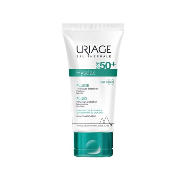 Uriage Hyseac Fluide Spf50 - Soin Solaire Protecteur
