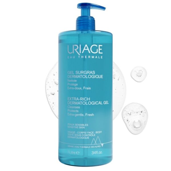 Uriage Gel Surgras 1L - Gel Nettoyant Surgras