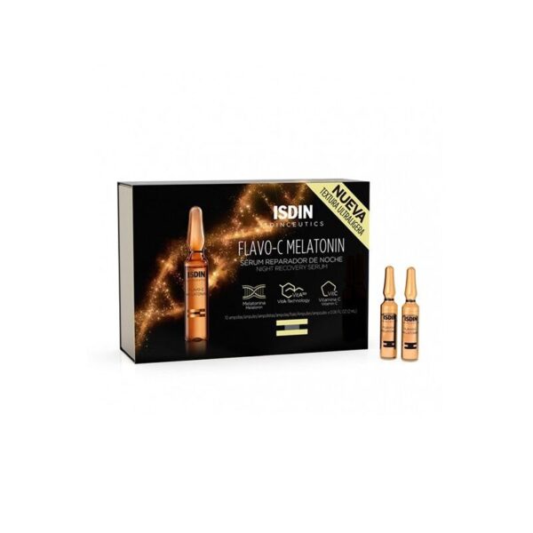 Isdin Flavo-C Melatonin 30 Ampoules