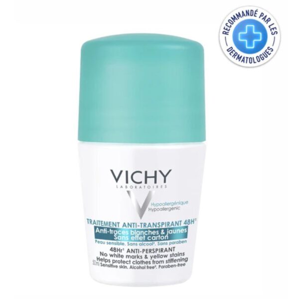 Vichy Deodorant Bille A.Traces Blanches & Jaunes Vert