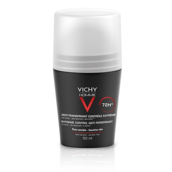 Vichy Homme Deo Bille Anti Transpirant 72H 50Ml