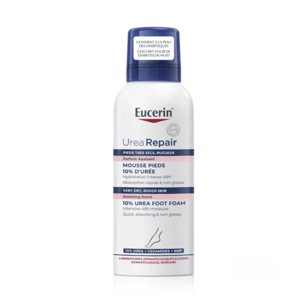 Eucerin UreaRepair PLUS Mousse Pieds 10% Uree 150 ml