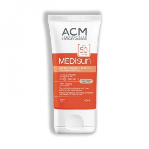 Acm Medisun Creme Minerale Teintee Clair Spf50
