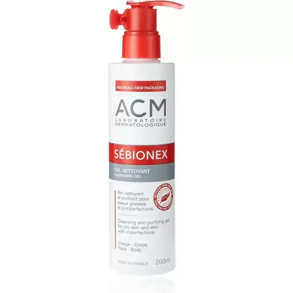 Acm Sebionex Gel Nettoyant 200Ml