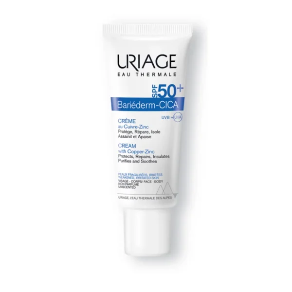 Uriage Bariederm Cica Creme Spf50+ 40Ml