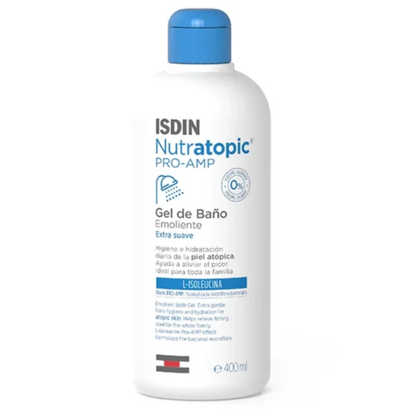 Isdin Nutratopic Gel Bain Emoliente 400Ml