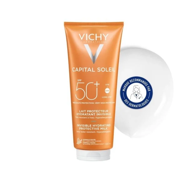 Vichy Capital Soleil Lait Protecteur Hydratant Invisible Spf50+ 300Ml