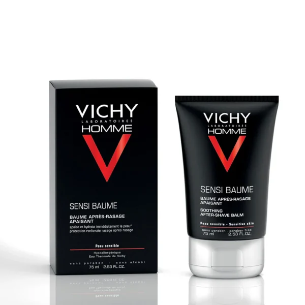 Vichy Homme Sensi Baume Apres Rasage 75Ml