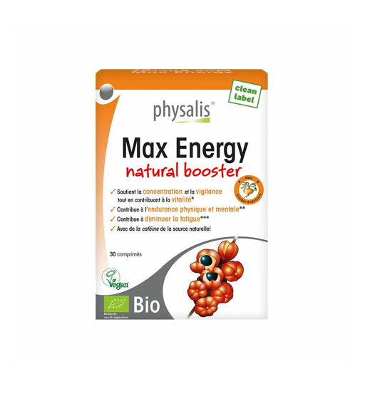 Physalis Max Energy Natural Booster 30Cp