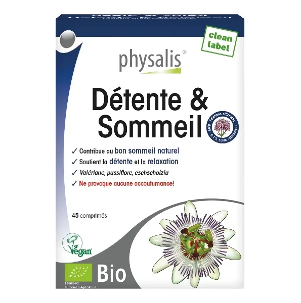 Physalis Detente Et Sommeil 45Cp