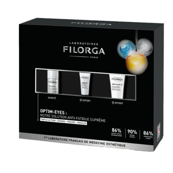 Filorga Coffret Optim Eyes 15Ml+Time Filler 5XP Creme 15mL+Time Filler Intensive 7Ml