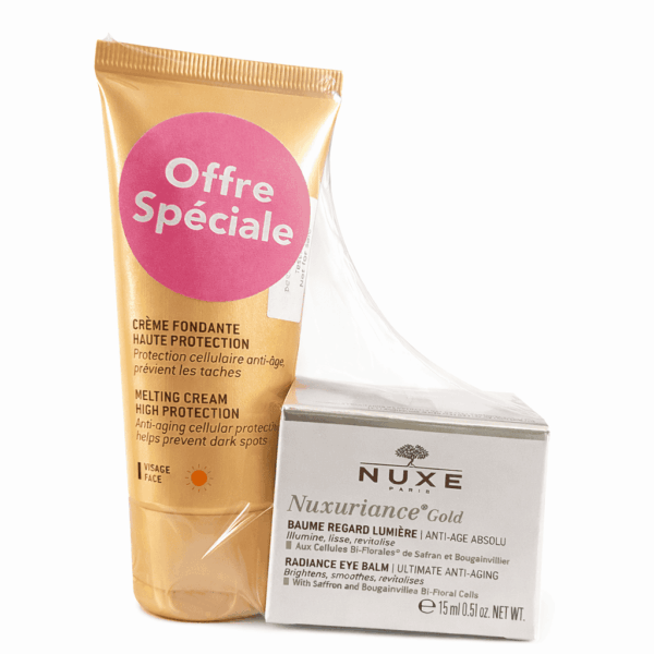 Nuxe Nuxuriance Gold Baume Regard Yeux 15ML+Sun Creme Fondante 50Ml