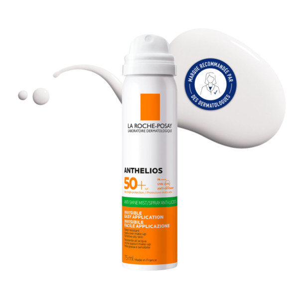 LA ROCHE POSAY ANTHELIOS BRUME VISAGE INVISIBLE SPF50 + SPRAY 75 ML