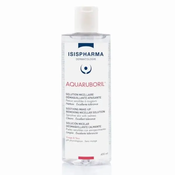 Isispharma Aquaruboril Solution Micellaire Demaquilante 400Ml