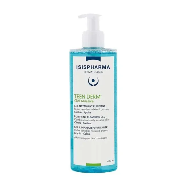 Isispharma Teen Derm Gel Sensitive 400Ml