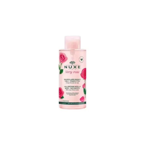 Nuxe Very Rose Eau Micellaire 3en1 Visage Et Yeux 750Ml