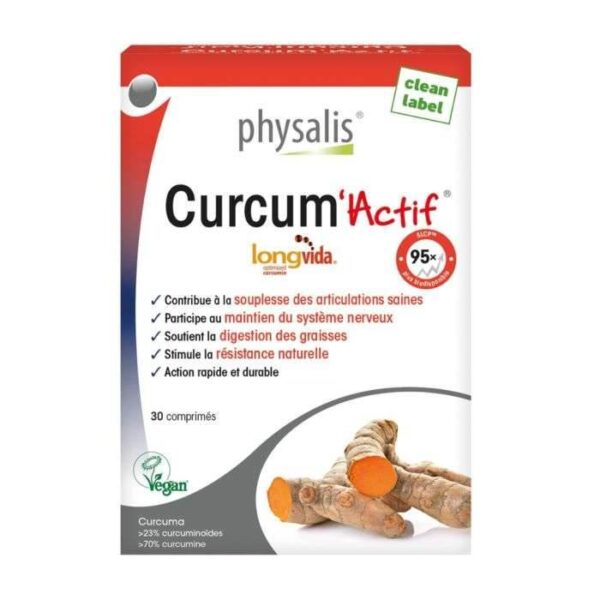 Physalis Curcuma ACTIF 30Cp