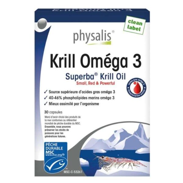 Physalis Krill Omega 3 30Gel