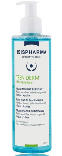 ISIS Teen Derm Gel Sensitive 250Ml