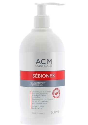 Acm Sebionex Gel Nettoyant 500Ml