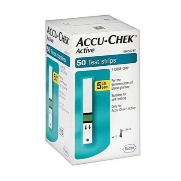 Accu Chek Active Bandelettes 50