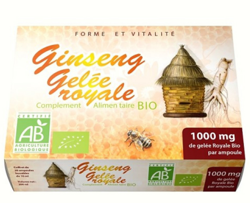 BIO GPH Gelee Royale+Ginseng 20 Ampoules 1000Mg