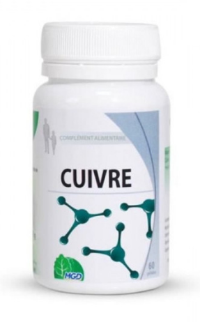 Mgd Cuivre Pillulier 60 Gel