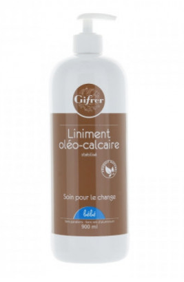 Gifrer Liniment Oleo Calcaire Huile Olive Extra Pompe 900Ml