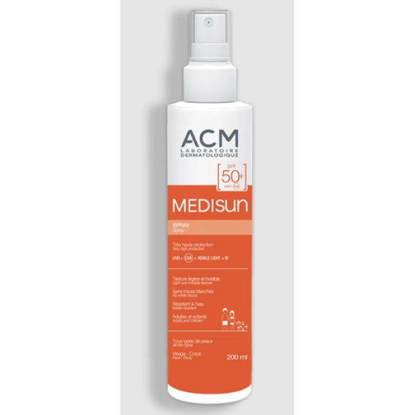 Acm Medisun Ecran Spray Spf50 200Ml
