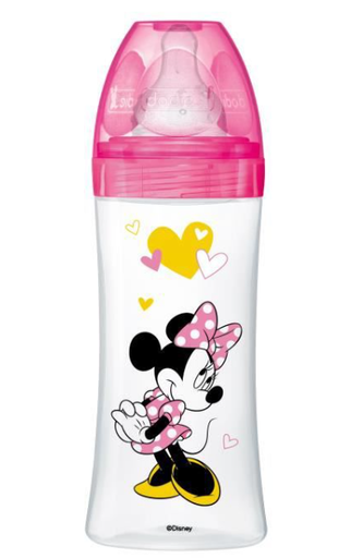 Dodie Bib Ini + 330Ml Minnie Rose+6M Tetine Ronde