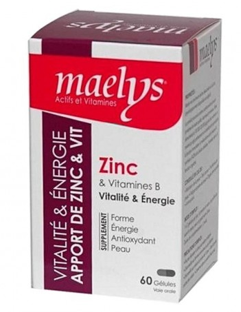 Maelys Zinc 60 Gelules