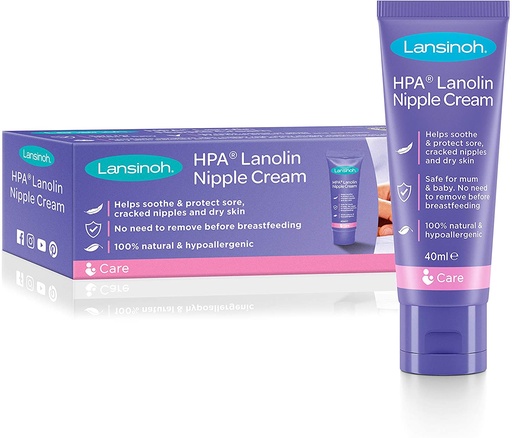 Lansinoh Hpa Lanoline Creme Mamelons 40Ml