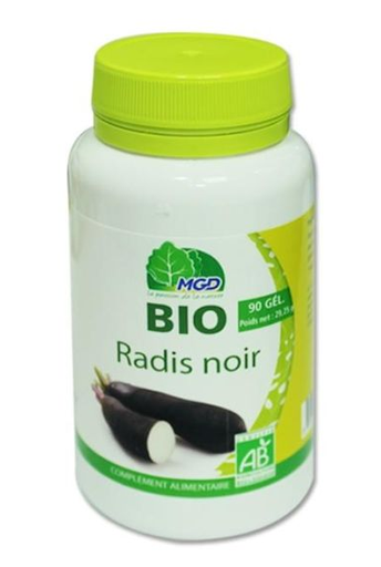 Mgd Radis Noir Bio Pillulier 90Gél