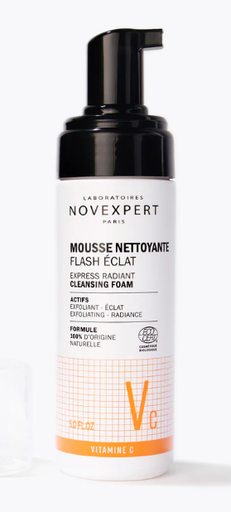 Novexpert Mousse Nettoyante Flash Eclat 150Ml