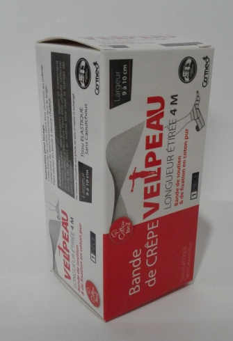 Bande Velpeau Rouge 10