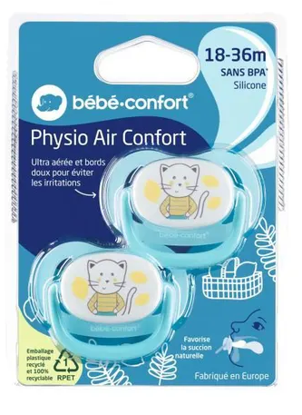 BB Conf Suc Physio Air Confort 18/36m Bleu