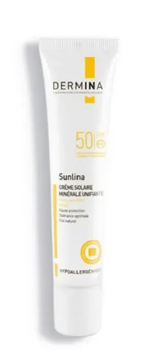 Dermina Sunlina Ecran Mineral SPF50+ 40Ml