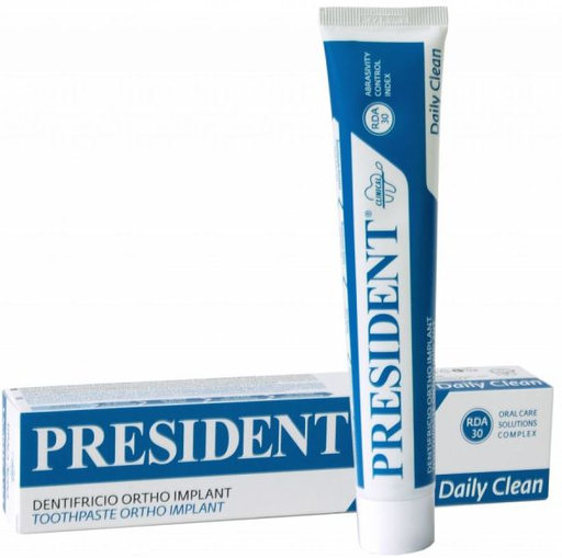President Dentifrice Ortho Implant 75Ml