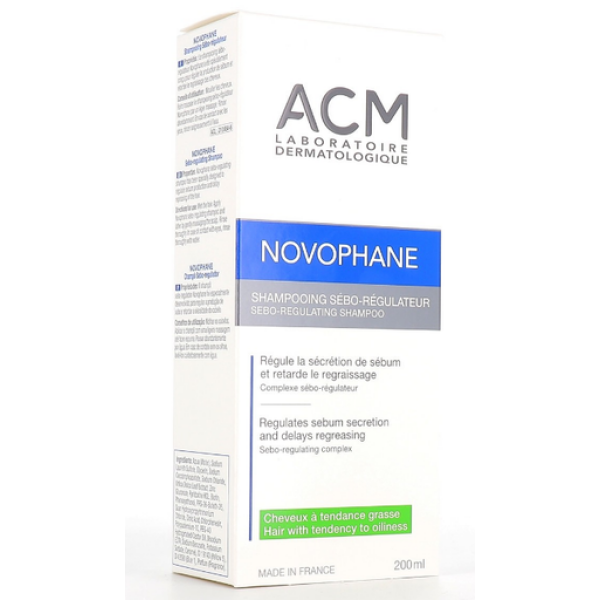 Acm Novophane Shamp Sebo Regulateur 200Ml