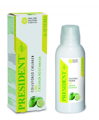 President Bain de Bouche Enfants Citron 250Ml