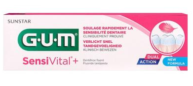 Gum 6070 Dentifrice Sensivital Plus 75Ml