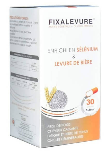 Fixalevure Selinium Levure De Bierre 30Gel