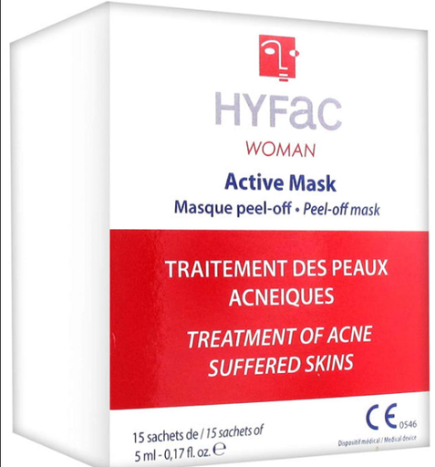 Hyfac Women Active Mask 5Ml (15 Sachets)