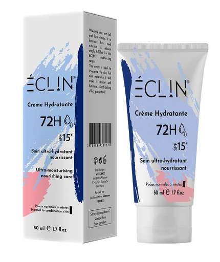 Eclin Creme Hydratante 72H PNM