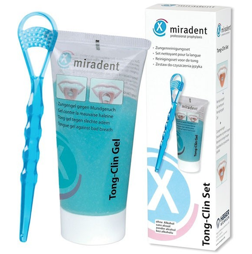 Miradent ( Gel+ Gratte Longue)