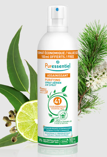 Puressentiel Assaini Spray Aerien 41HE 500Ml