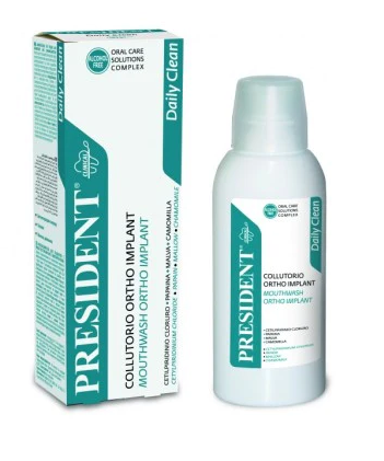 President Bain de Bouche Ortho Implant 250Ml