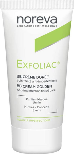 Noreva Exfoliac Bb Creme Doree 30Ml