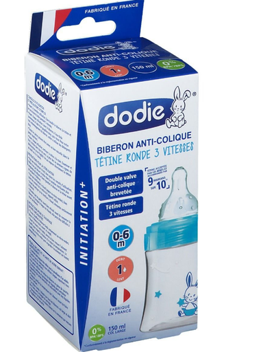 Dodie Bib Ini +150Ml Valentin 0-6m Tet Ronde