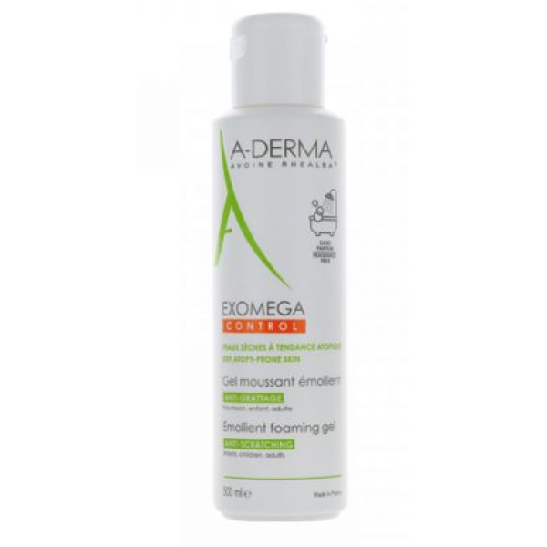 A Derma Exomega Control Gel Moussant 500Ml